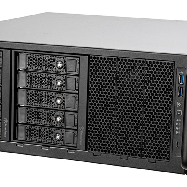 Load image into Gallery viewer, Silverstone rm45-360 server behuizing (zwart)
