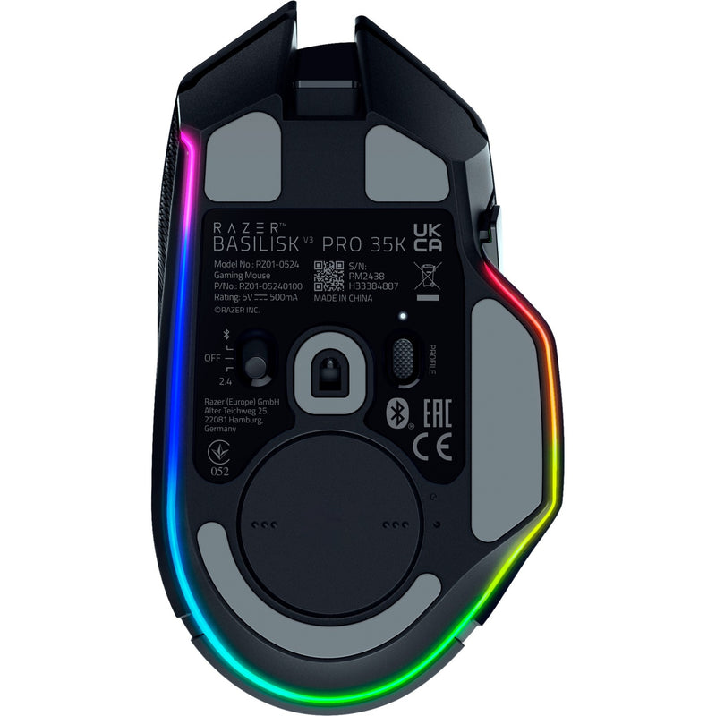 Load image into Gallery viewer, Razer basilisk v3 pro 35k gaming muis (zwart, usb bluetooth hyperspeed wireless, 35000 dpi, chroma rgb)
