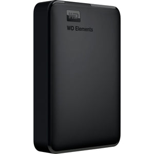 Wd elements portable 5 tb externe harde schijf (zwart, bu6y0050bbk-wesn, micro-usb-b 3.2 (5 gbit s))