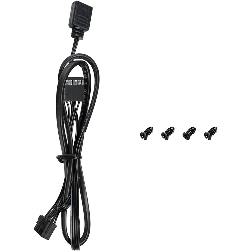 Afbeelding laden in galerijviewer, Deepcool fl12r rgb case fan (zwart, 120 x 120 x 25 mm, pwm)
