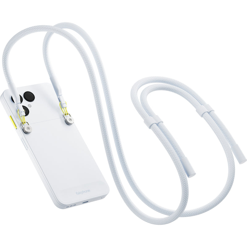 Load image into Gallery viewer, Fairphone (gen. 6) telefoonkoord smartphonehouder (wit)
