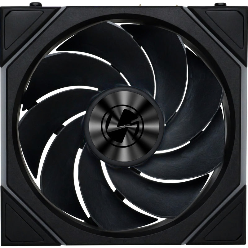 Load image into Gallery viewer, Lian li uni fan tl 120 wireless reverse blade rgb case fans (zwart, 3 stuks, 120 x 124 x 28 mm, pwm, incl. controller)
