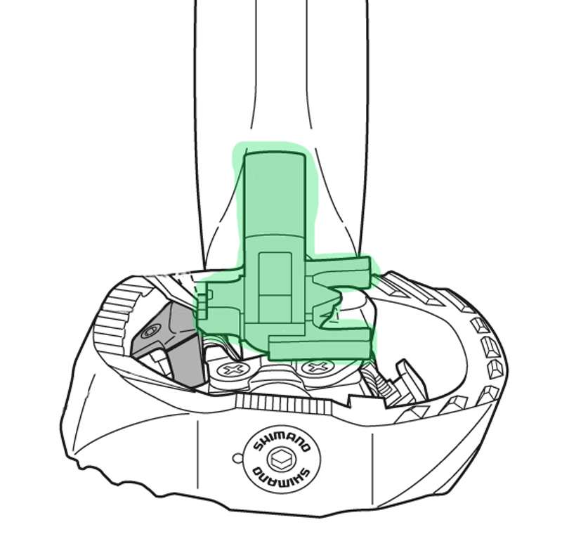Load image into Gallery viewer, Shimano sm-pd60 reflector set
