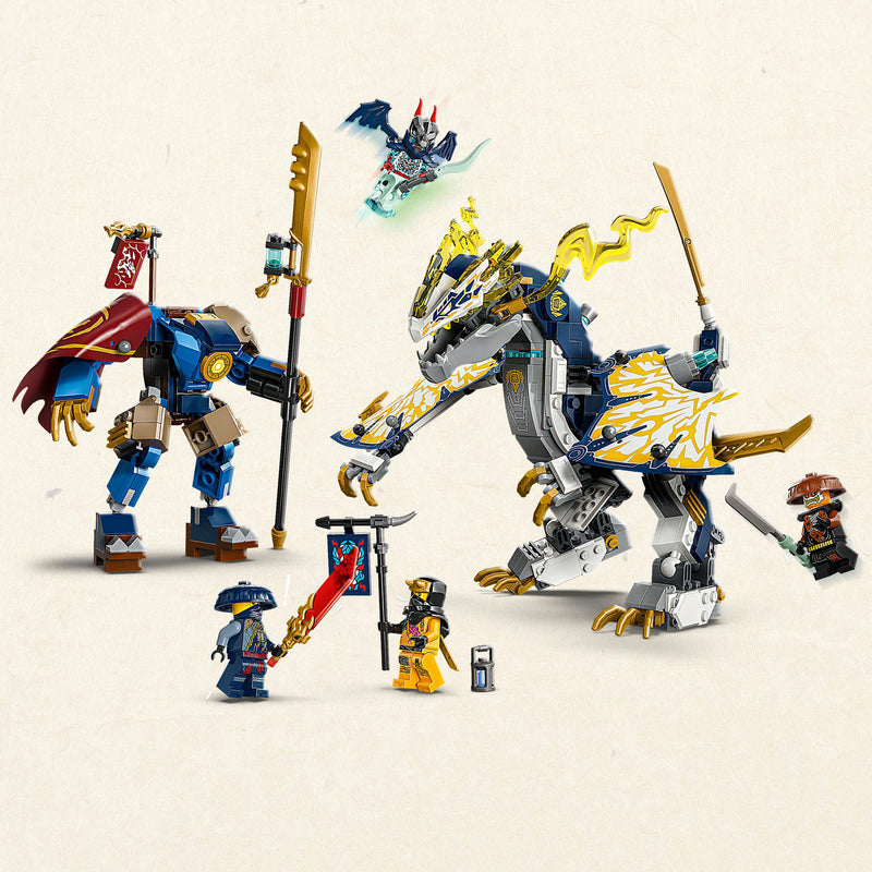 Load image into Gallery viewer, Lego ninjago - rogue's mecha drakenrijder constructiespeelgoed (71843)
