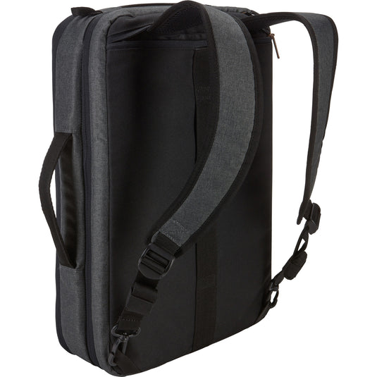 Case logic era 15.6 hybrid briefcase eracv-116-obsidian laptoptas (donkergrijs)
