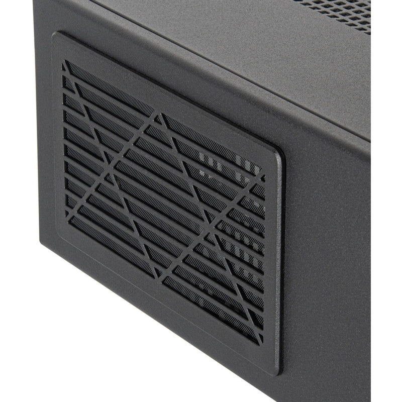 Load image into Gallery viewer, Silverstone sst-ml11b htpc behuizing (zwart | 4x usb-a)
