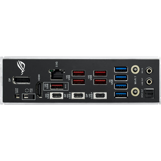 Asus rog strix x870-f gaming wifi socket am5 moederbord (2.5gb-lan, wi-fi 7, bt, sound, atx)
