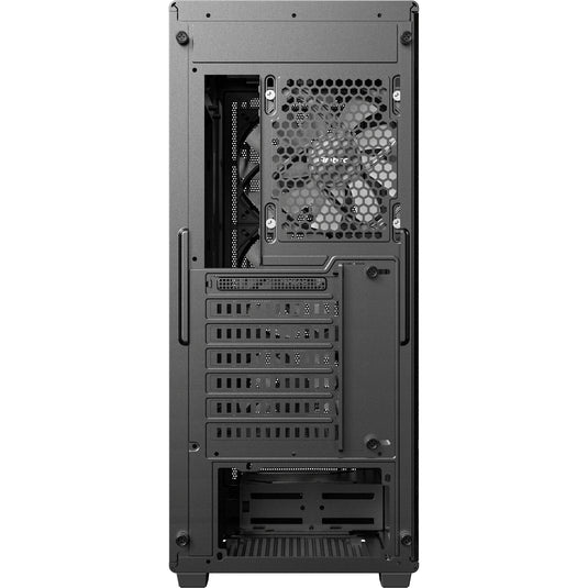 Antec ax85 argb midi tower behuizing (zwart | 2x usb-a | tempered glass)