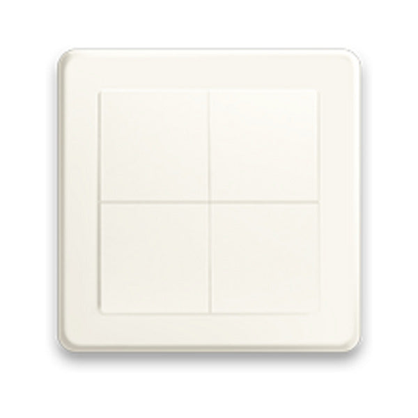 Load image into Gallery viewer, Shelly blu wall switch 4 + busch-jaeger adapter schakelaar (wit, bluetooth 4.2)
