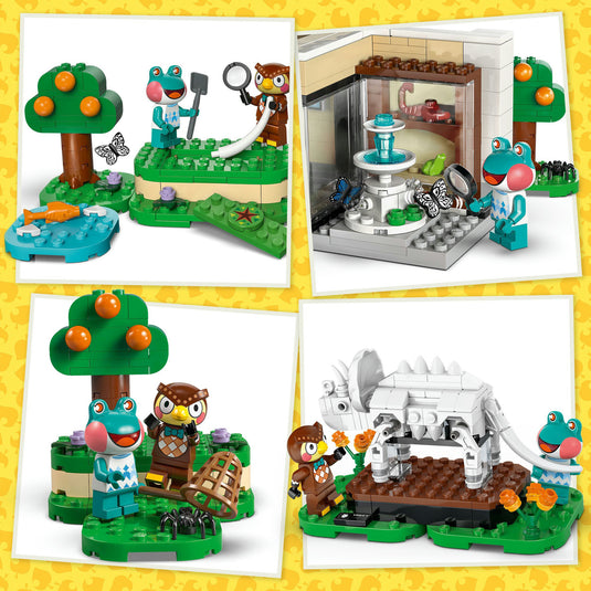 Lego ® animal crossing™ blathers' museumcollectie - 77056