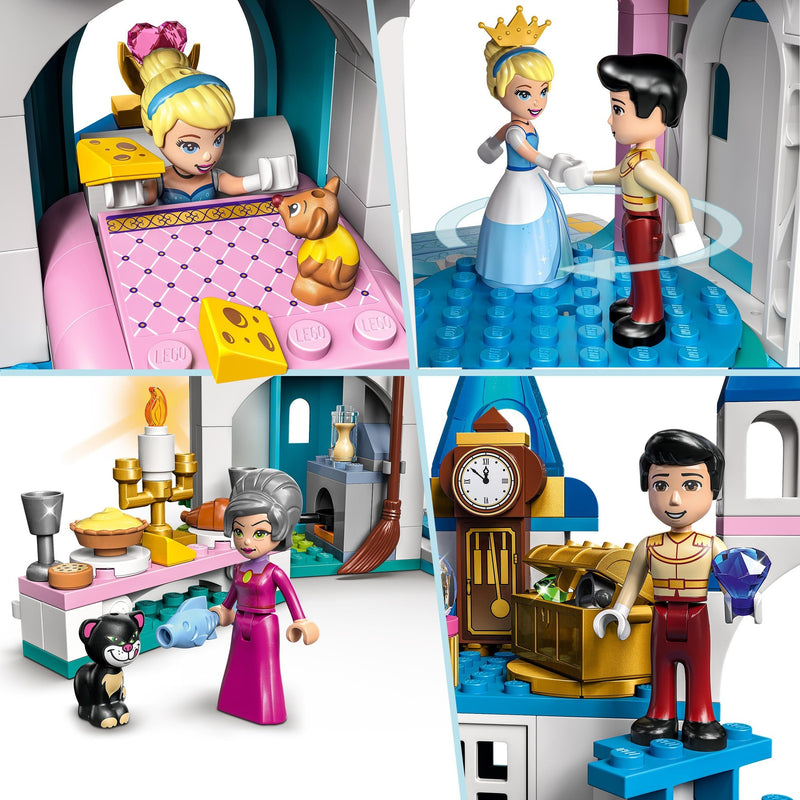 Load image into Gallery viewer, Lego disney princess - het kasteel van assepoester en de knappe prins constructiespeelgoed (43206)
