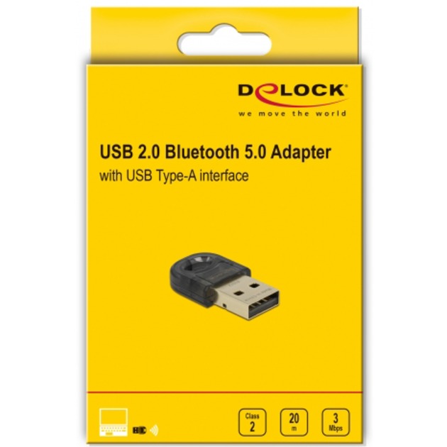 Load image into Gallery viewer, Delock usb 2.0 bluetooth 5.0 mini adapter bluetooth adapter
