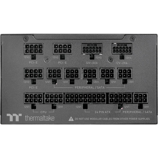 Thermaltake toughpower tf3 modulaire 1300 watt voeding (zwart, 6x pcie)