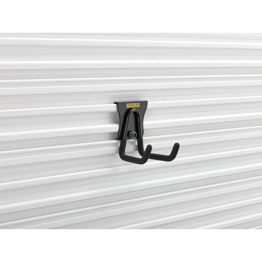 Stanley track wall - universele haak medium houder (zwart)