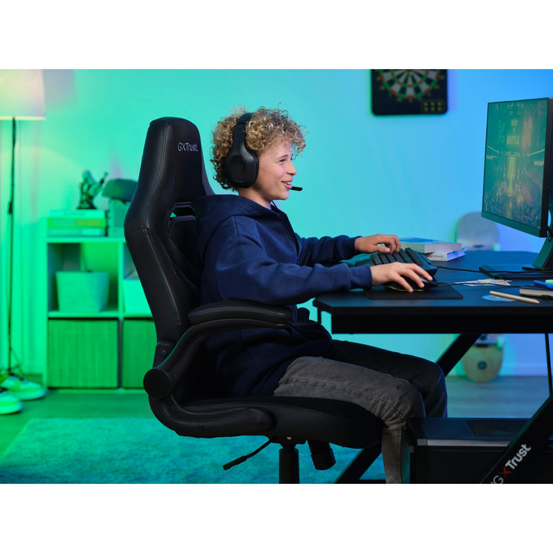 Load image into Gallery viewer, Trust gxt 703 riye gamingstoel (zwart)
