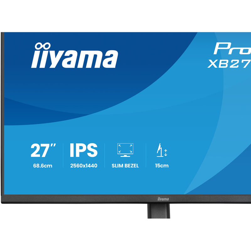 Load image into Gallery viewer, Iiyama prolite xb2791qs-b1 27 monitor (zwart (mat), hdmi, displayport, audio)
