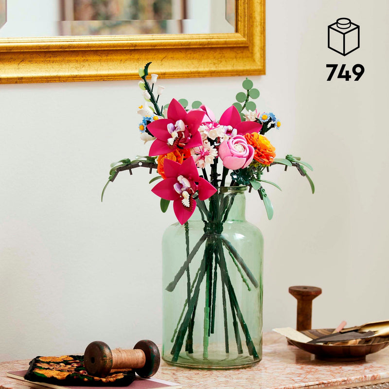Afbeelding laden in galerijviewer, Lego botanicals roze boeket - bloemen decoratie - 10342
