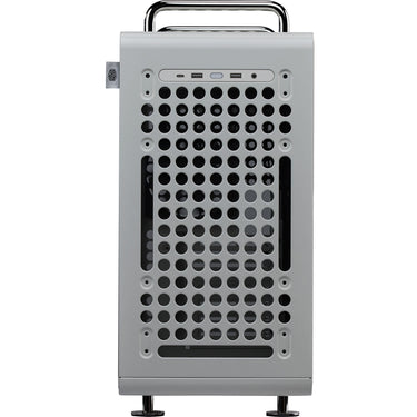 Cooler master qube 540 moonstone midi tower behuizing (grijs | 2x usb-a | 1x usb-c | tempered glass)