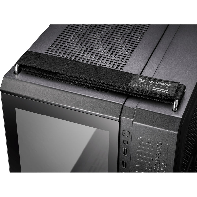 Load image into Gallery viewer, Asus tuf gaming gt502 plus midi tower behuizing (zwart | 2x usb-a | 1x usb-c | tempered glass)

