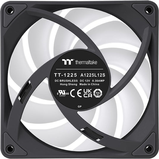 Thermaltake ct120 ex reverse argb sync pc cooling fan (3-fan pack) case fans (zwart, 3 stuks, 120 x 120 x 25 mm, pwm)