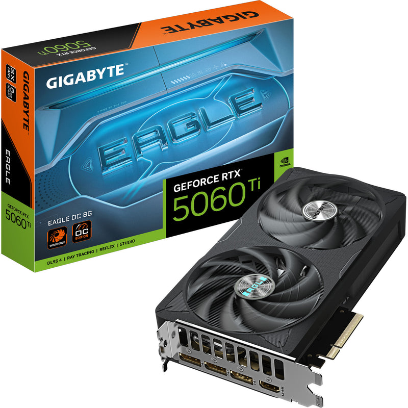 Load image into Gallery viewer, Gigabyte geforce rtx 5060 ti eagle oc 8g grafische kaart (3x displayport, 1x hdmi)
