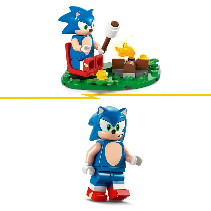 Load image into Gallery viewer, Lego sonic the hedgehog 77001 sonics krachtmeting bij het kampvuur
