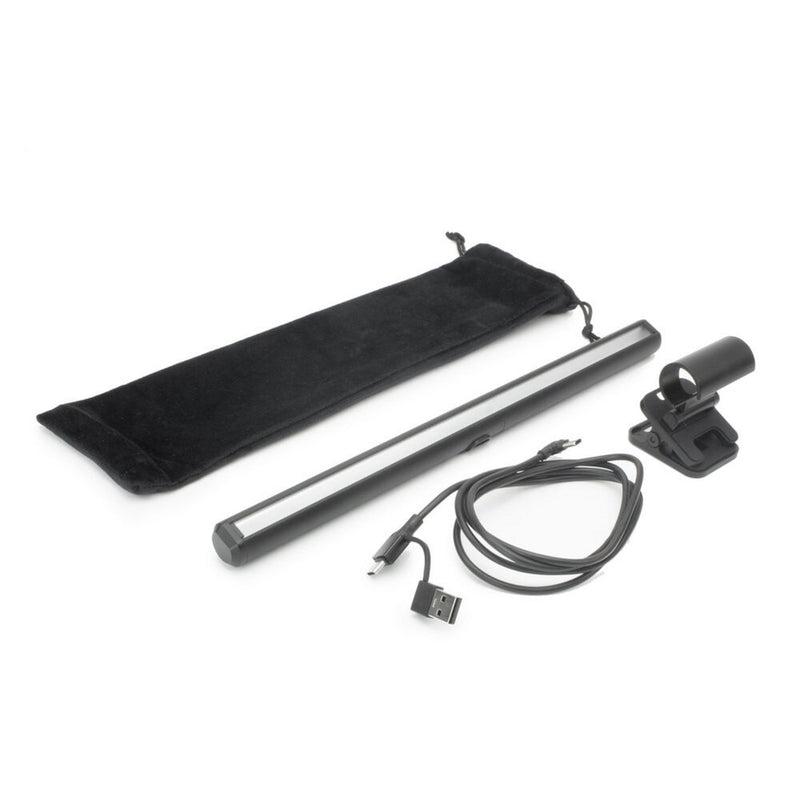 Load image into Gallery viewer, Act connectivity dimbare clip-on laptop led-lichtbalk led-bar (zwart, usb-voeding, 3000k-6500k)
