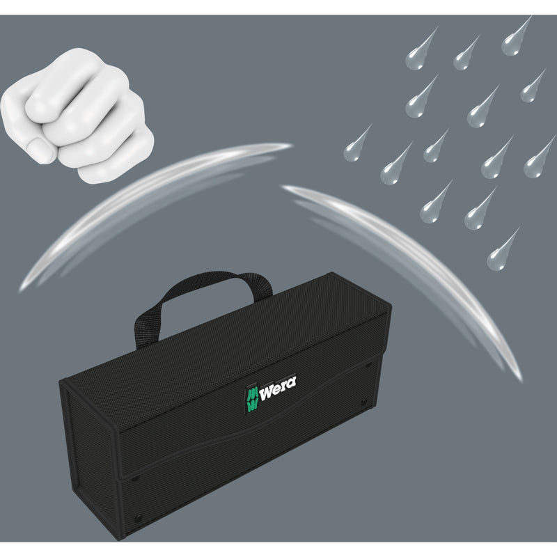 Load image into Gallery viewer, Wera 2go 3 gereedschapsbox (zwart)
