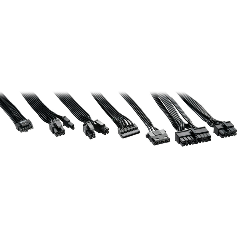 Load image into Gallery viewer, Sharkoon rebel p20 modulaire 750 watt voeding (zwart, 1x 12v-2x6, 4x pcie)

