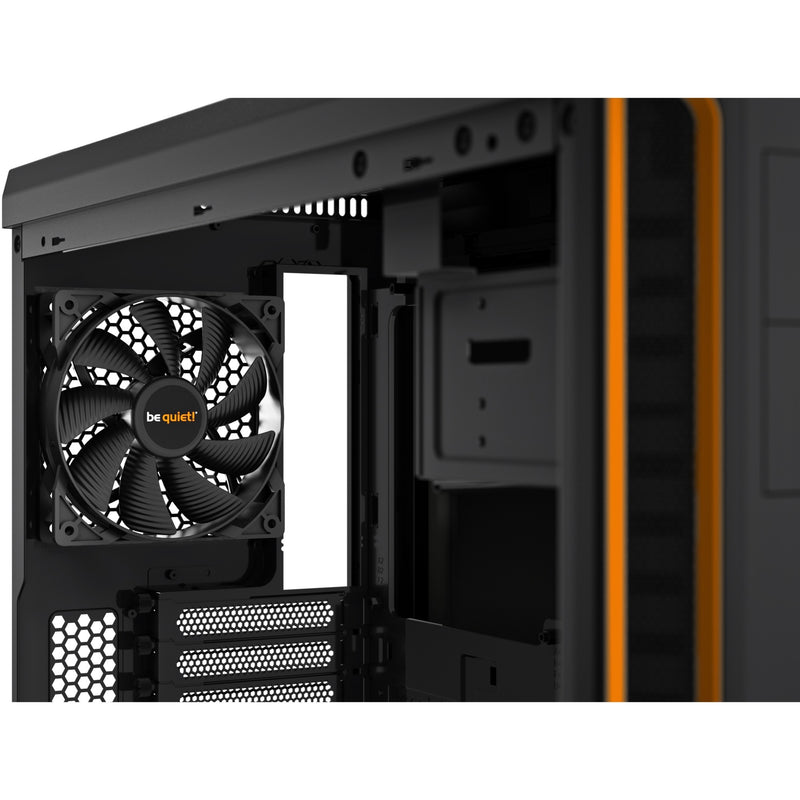 Load image into Gallery viewer, Be quiet! pure base 600 window midi tower behuizing (zwart oranje | 2x usb-a | tempered glass)
