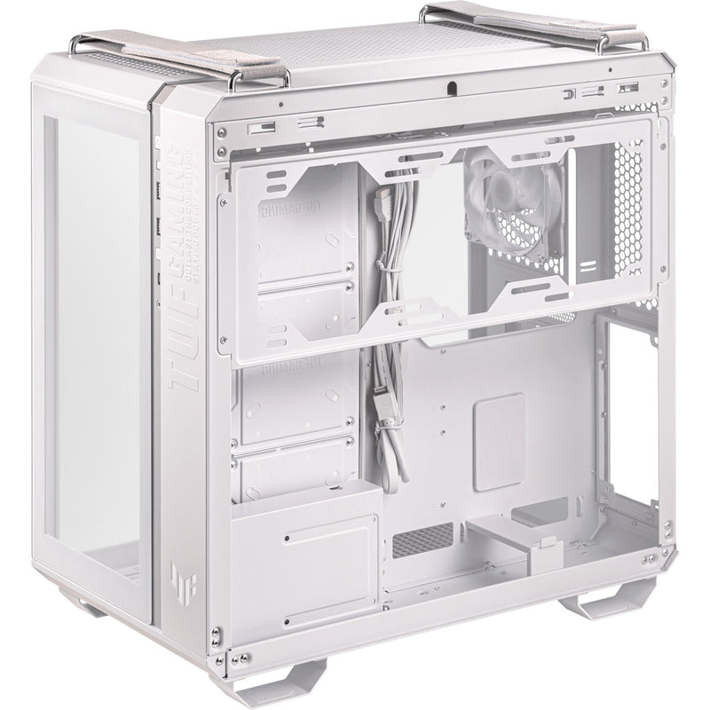 Load image into Gallery viewer, Asus tuf gaming gt502 plus midi tower behuizing (wit | 2x usb-a | 1x usb-c | tempered glass)
