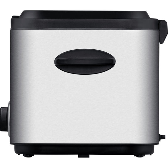 Steba df95f - minifriteuse fondue frituurpan (roestvrij staal zwart, 1,25 liter)