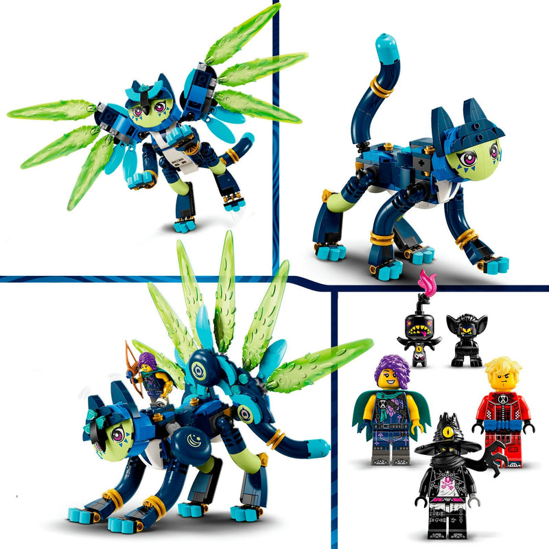 Load image into Gallery viewer, Lego dreamzzz - zoey en zian de kattenuil constructiespeelgoed (71476)
