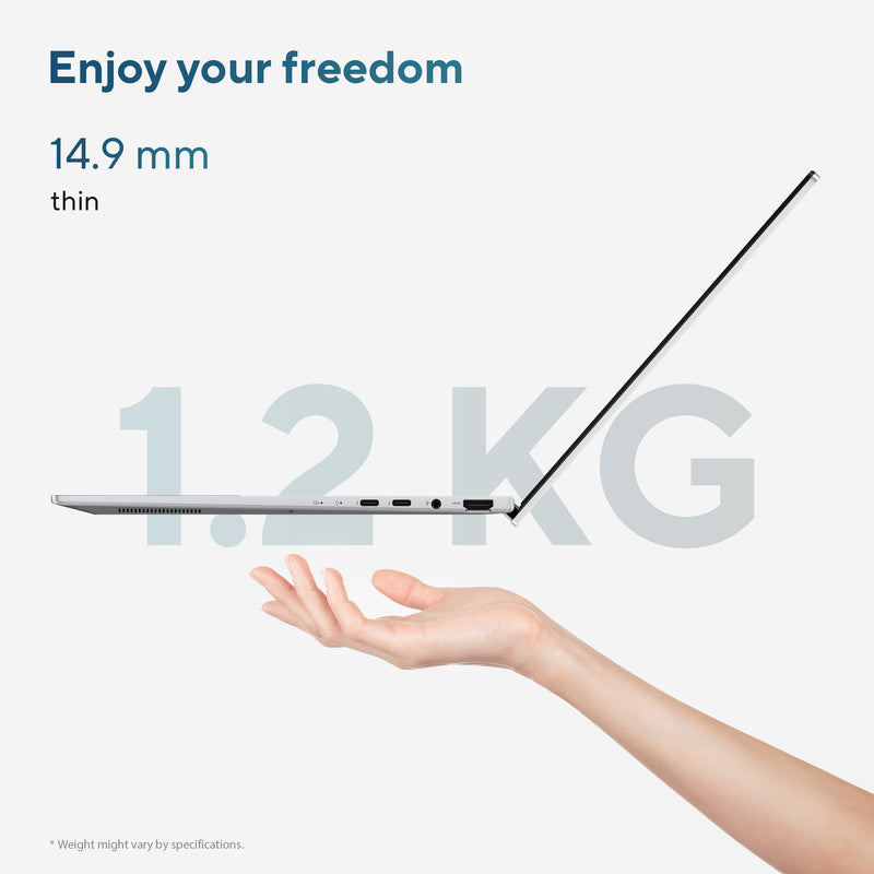 Afbeelding laden in galerijviewer, Asus zenbook 14 oled ux3405ca-qlnad7w 14 laptop (blauw | core ultra 9 285h | arc 140t | 32 gb | 1 tb ssd)
