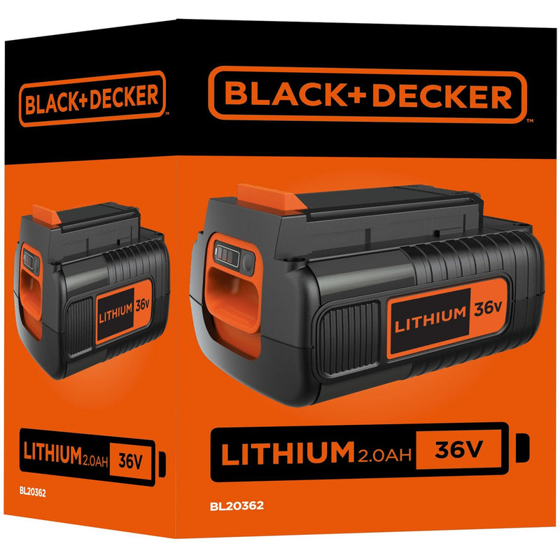 Load image into Gallery viewer, Black+decker lithium ion schuifaccu 36v, 2.0ah - bl20362-xj
