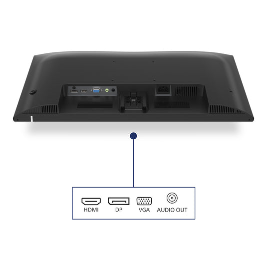 Philips 27e1n1200a 00 27 monitor (zwart, vga, hdmi, displayport, audio, 120 hz)