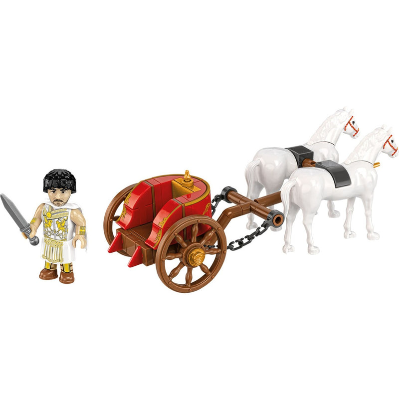 Load image into Gallery viewer, Cobi imperium romanum - romeinse strijdwagen constructiespeelgoed
