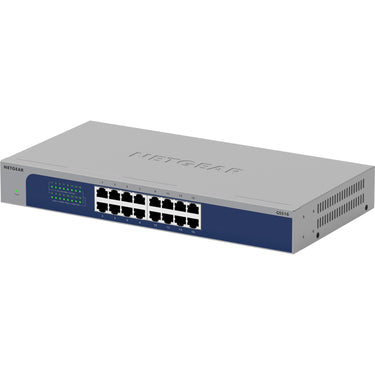 Netgear gs516 switch (grijs blauw)