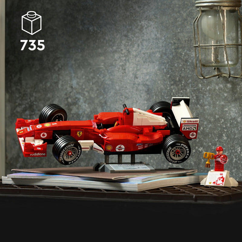 Afbeelding laden in galerijviewer, Lego icons ferrari f2004 en michael schumacher - 11375
