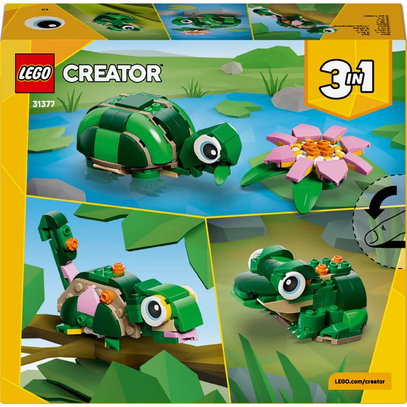 Load image into Gallery viewer, Lego creator 31377 schildpad met waterlelie
