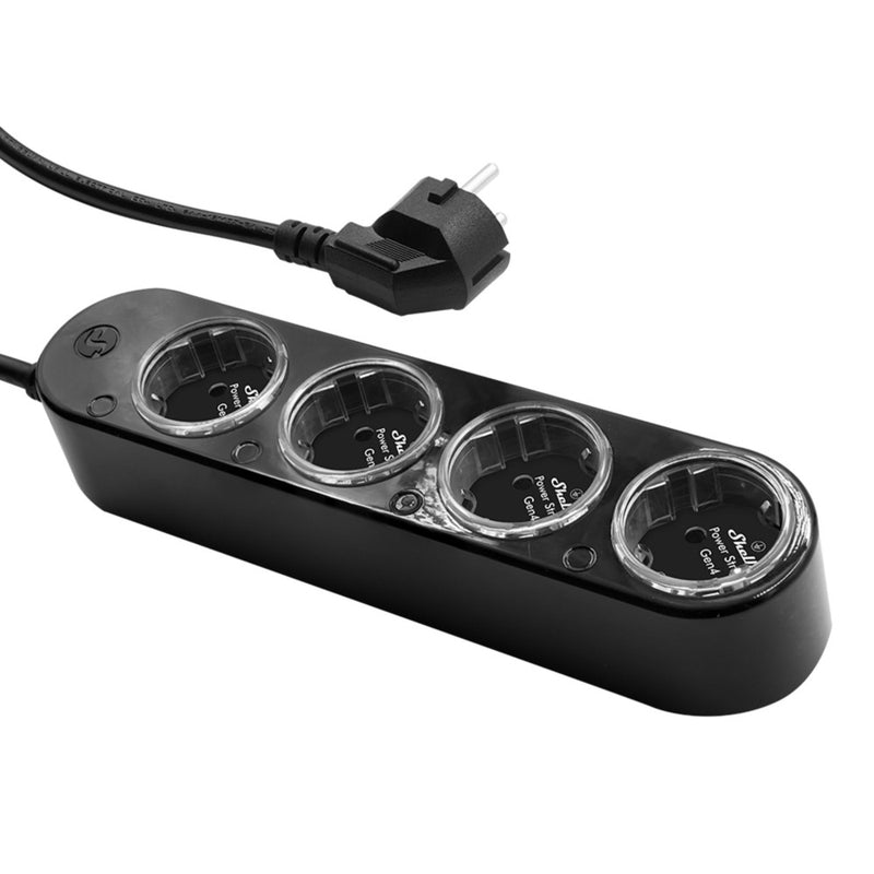 Load image into Gallery viewer, Shelly power strip gen4 stekkerdoos (zwart, wifi, bluetooth, zigbee)
