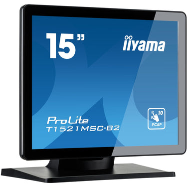 Iiyama prolite t1521msc-b2 15 touchscreen monitor (zwart, hdmi, vga, usb-b)