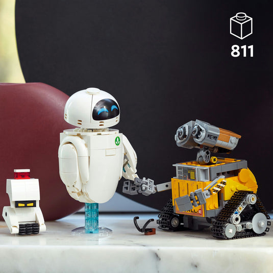 Lego disney en pixar wall-e en eve - 43279
