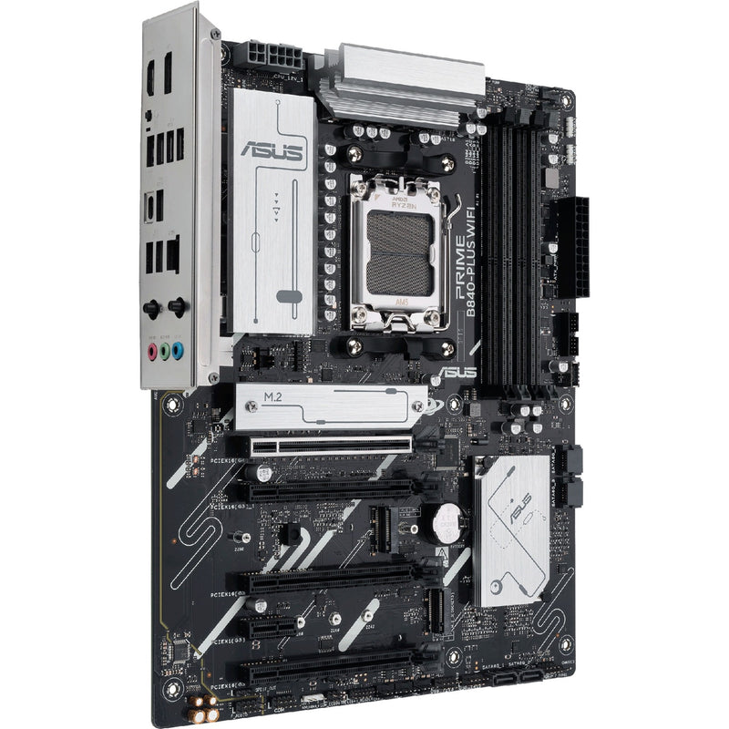 Load image into Gallery viewer, Asus prime b840-plus wifi socket am5 moederbord (raid, 2.5 gbe-lan, wi-fi 6e, bt, sound, atx)
