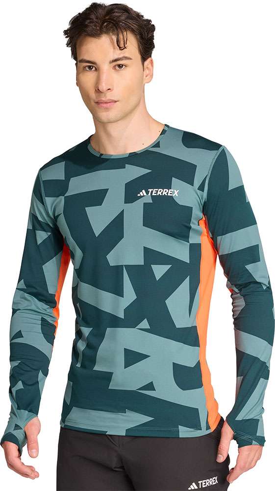 Load image into Gallery viewer, Adidas multi synthetic baselayer - functional long sleeve shirt
