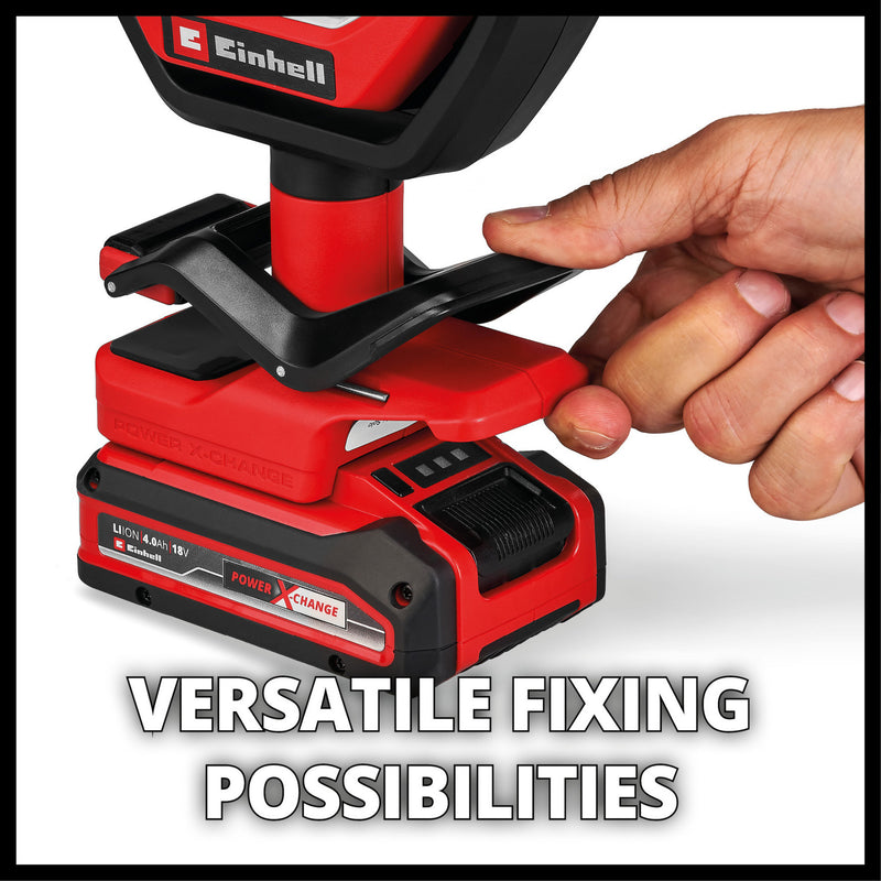 Load image into Gallery viewer, Einhell gc-ol 18 1500 li-solo accu buiten lamp verlichting (rood zwart, accu en oplader niet inbegrepen)
