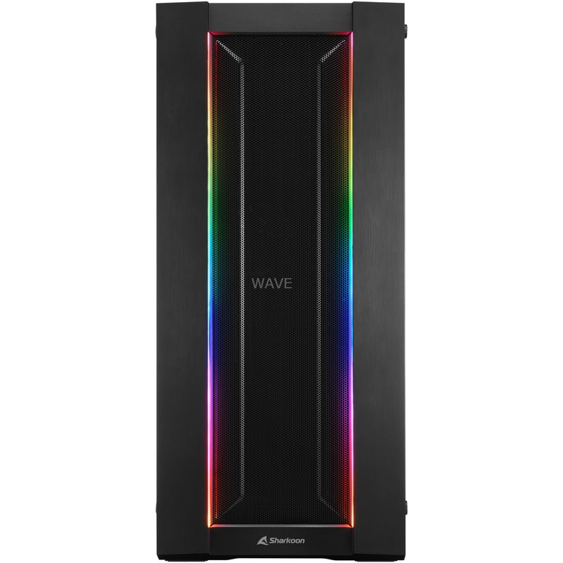 Load image into Gallery viewer, Sharkoon elite shark ca200m big tower behuizing (zwart | 4x usb-a | window)
