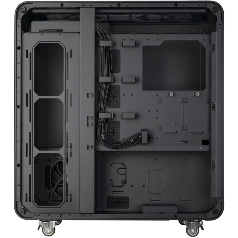 Load image into Gallery viewer, Silverstone alta t1 big tower behuizing (zwart | 2x usb-a | 2x usb-c)
