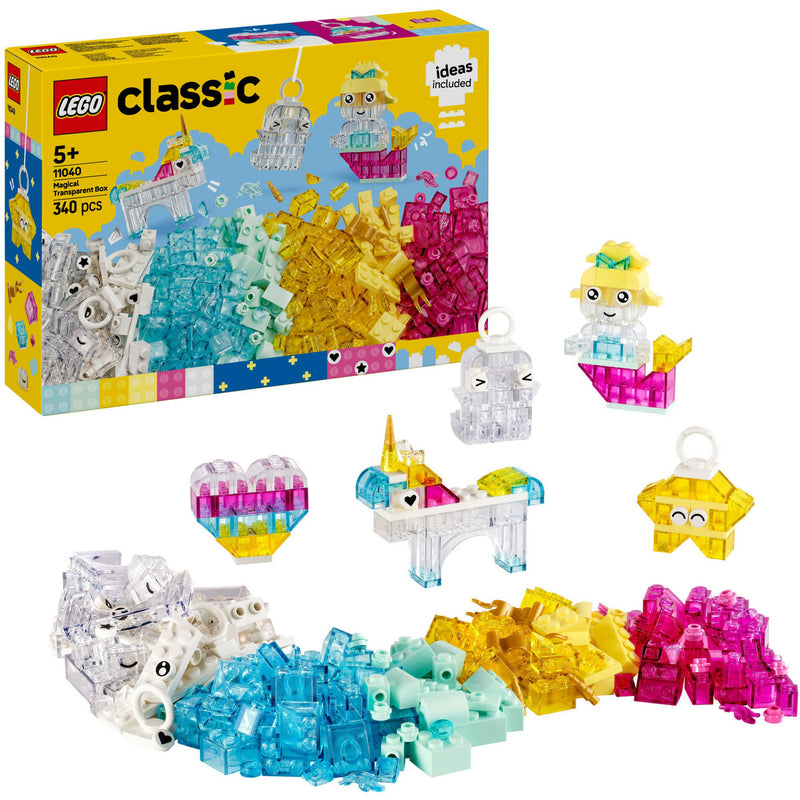 Load image into Gallery viewer, Lego classic magische transparante doos - 11040
