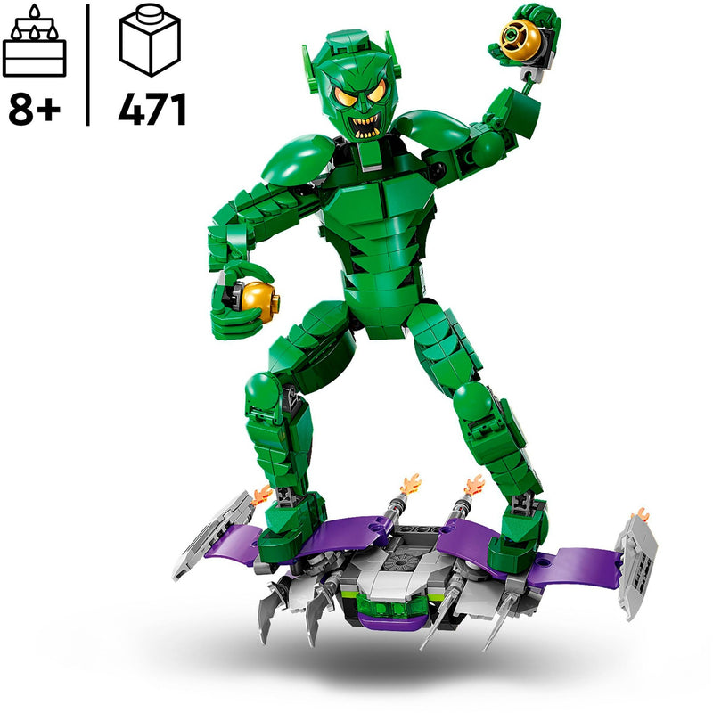 Load image into Gallery viewer, Lego super heroes 76284 green goblin bouwfiguur
